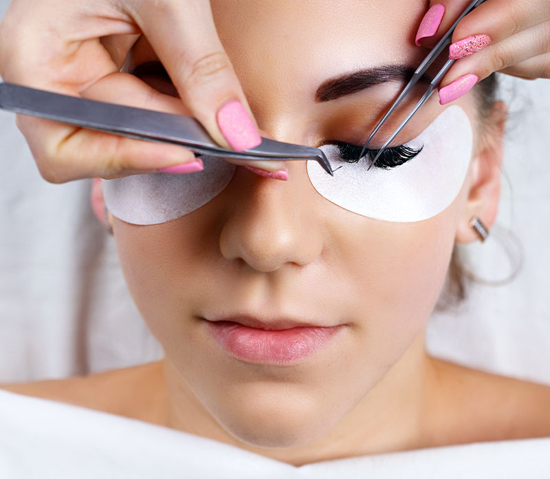 Eyelash extension procedure